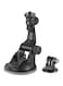 Generic - Suction Cup Mount With Tripod Adapter Black