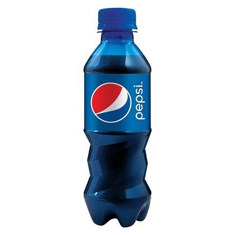 Pepsi Cola Soft Drink Bottle - 390 ml