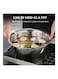 3-In-1 Stainless Steel Grater Basin Drain Basket Washing Bowl Set Silver 27.00*10.50*27.00cm