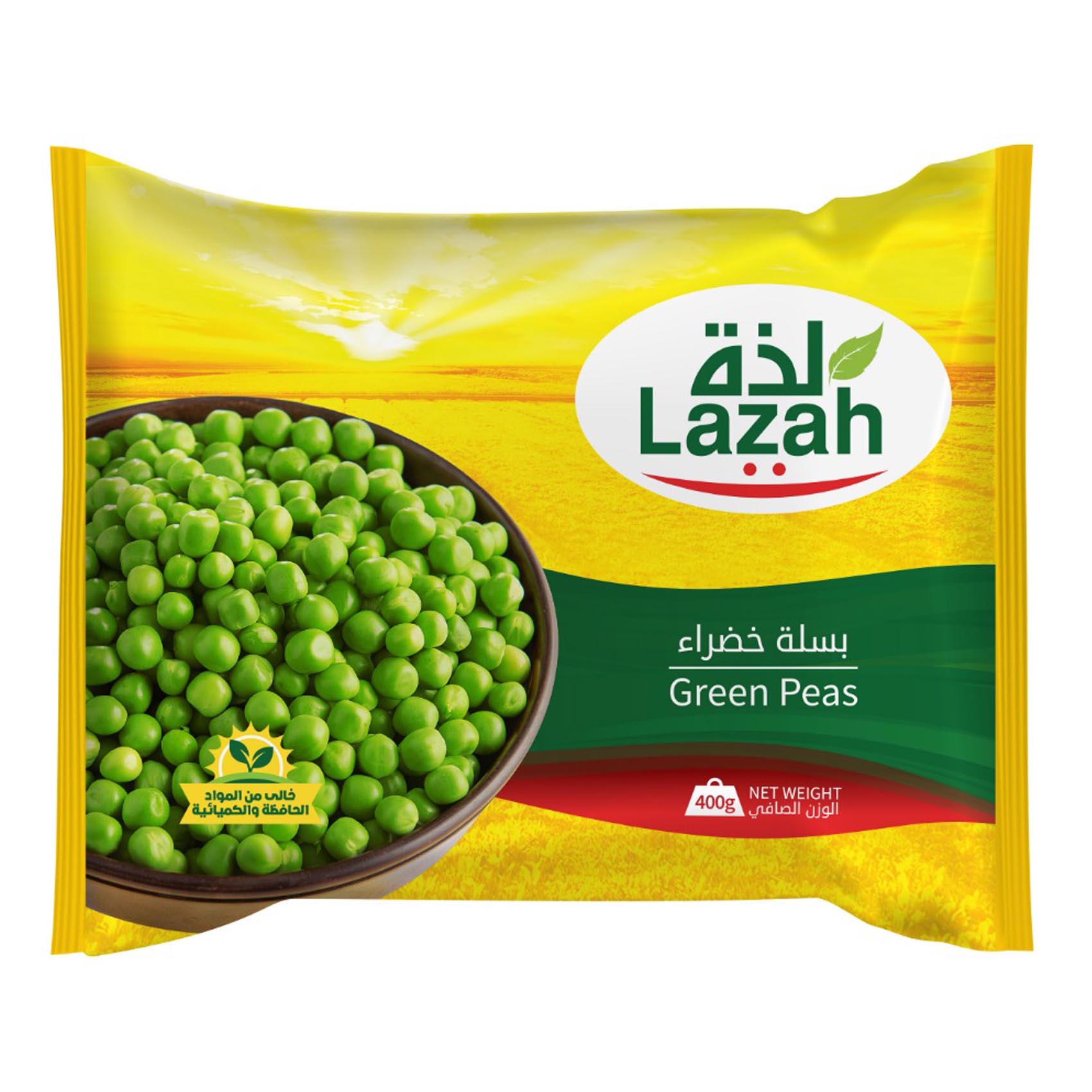 Buy Lazah Green Peas 400g Online | Carrefour UAE
