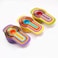 Lavish 6-Piece Plastic Measuring Spoon And Cup Set, Multicolor, Set Of 3