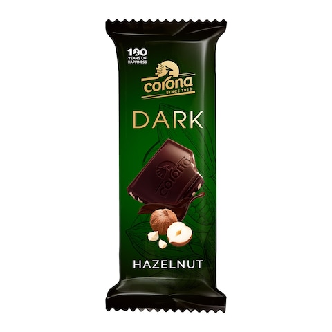 Corona Dark Chocolate with Hazelnut - 1 Piece