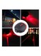 Generic 5 LED 2 Laser Beam Mountain Bicycle Bike Rear Tail Warning Light 20 X 10 X 20cm