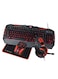 Keyboard And Mouse Gaming Combo With Headphone And Mouse Pad