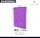 Collins Legacy A5 Hard Cover Notebook, 240 80gsm Ruled Pages - Lilac Cover