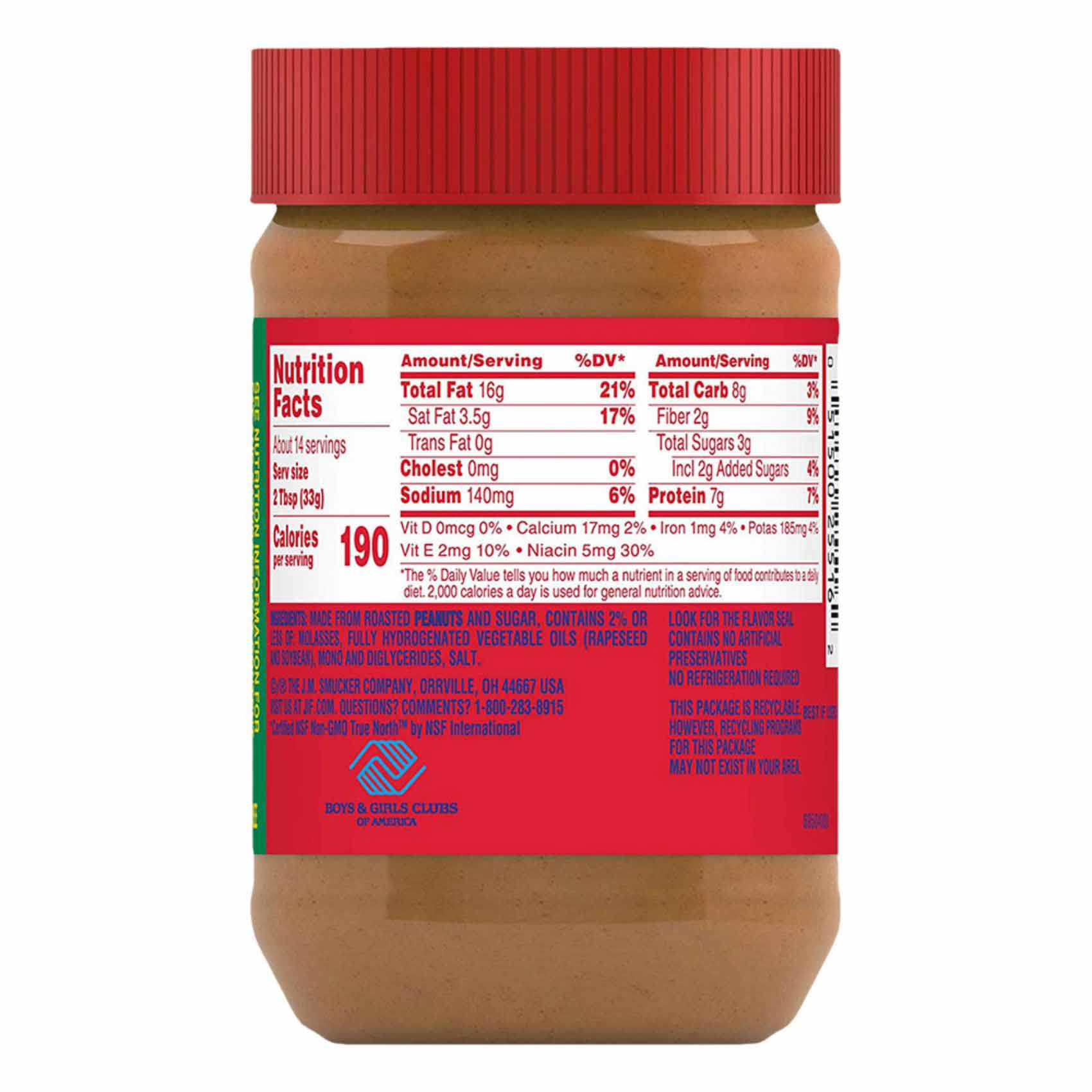 JIF Creamy Peanut Butter 454g