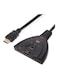 Generic - 3-In-1 HDMI Splitter Black