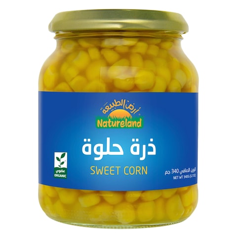 Natureland Organic Sweet Corn 340g