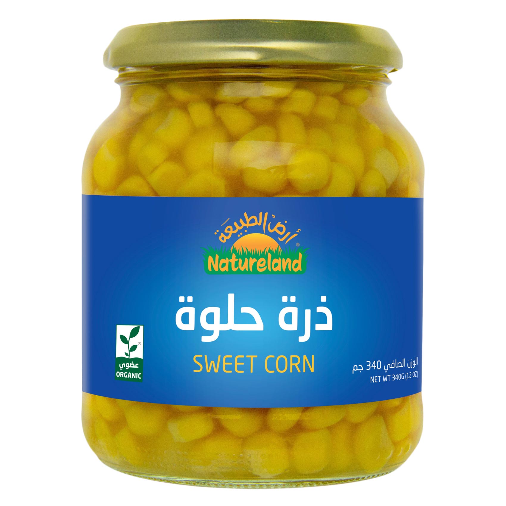 Natureland Organic Sweet Corn 340g