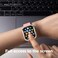Elago Duo for Apple Watch Series 8/7 (45mm), Series 6/SE/5/4 (44mm) cover case - Clear Rose Gold