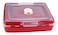 Q-Lux Takeaway Pastry Carrying Box With Handle L-00719 - Red