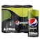 Pepsi Carbonated Drink Max Lime Maximum Taste No Sugar 330ml x Pack of 6