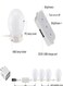 Generic Make Up Mirror Lights Led Hollywood Kit Bulbs Wall Vanity Light Dimmable Lights White
