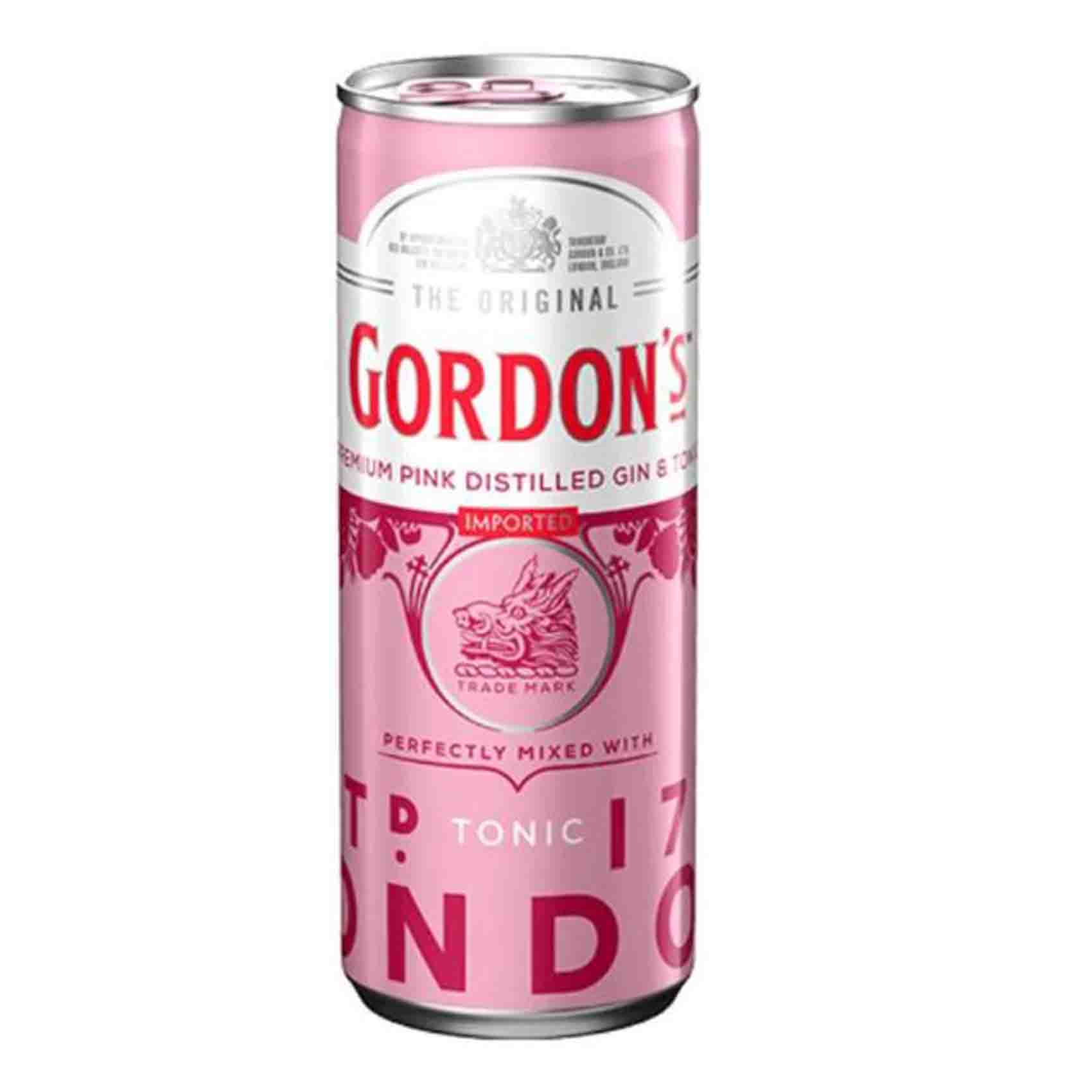 Gordon&#39;S Gin Pink Tonic Can 330Ml