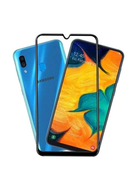Generic Tempered Glass Screen Protector For Samsung Galaxy A10 Clear/Black