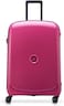 Delsey Paris - Belmont Plus - Hard Suitcase - 4 Double Wheels - 70.5 x 47.5 x 31 cm, RASPBERY