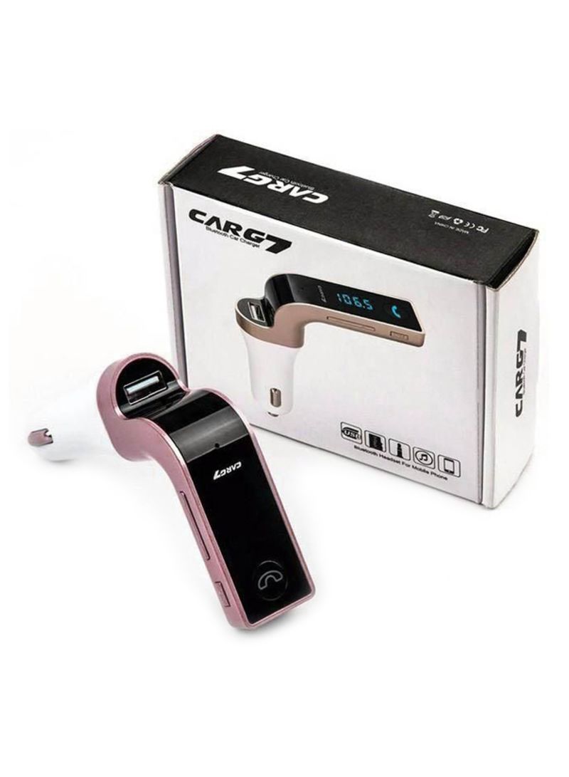 Carg7 - Car Transmitter Modulator White/Black/Pink