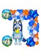 Bluey Bingo Balloons Garland Birthday Party Supplies Bouquet Decorations Boys Girls (74 pcs)