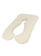 Generic - U-Shaped Maternity Pillow Cotton White 120x80centimeter