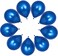 Party Time 50-Pieces 12inch Royal Blue Latex Balloons Party Decoration, Royal Blue Party Decorations For Engagement, Baby Shower, Wedding Balloons Decor, Balloons for Birthday Party Decorations