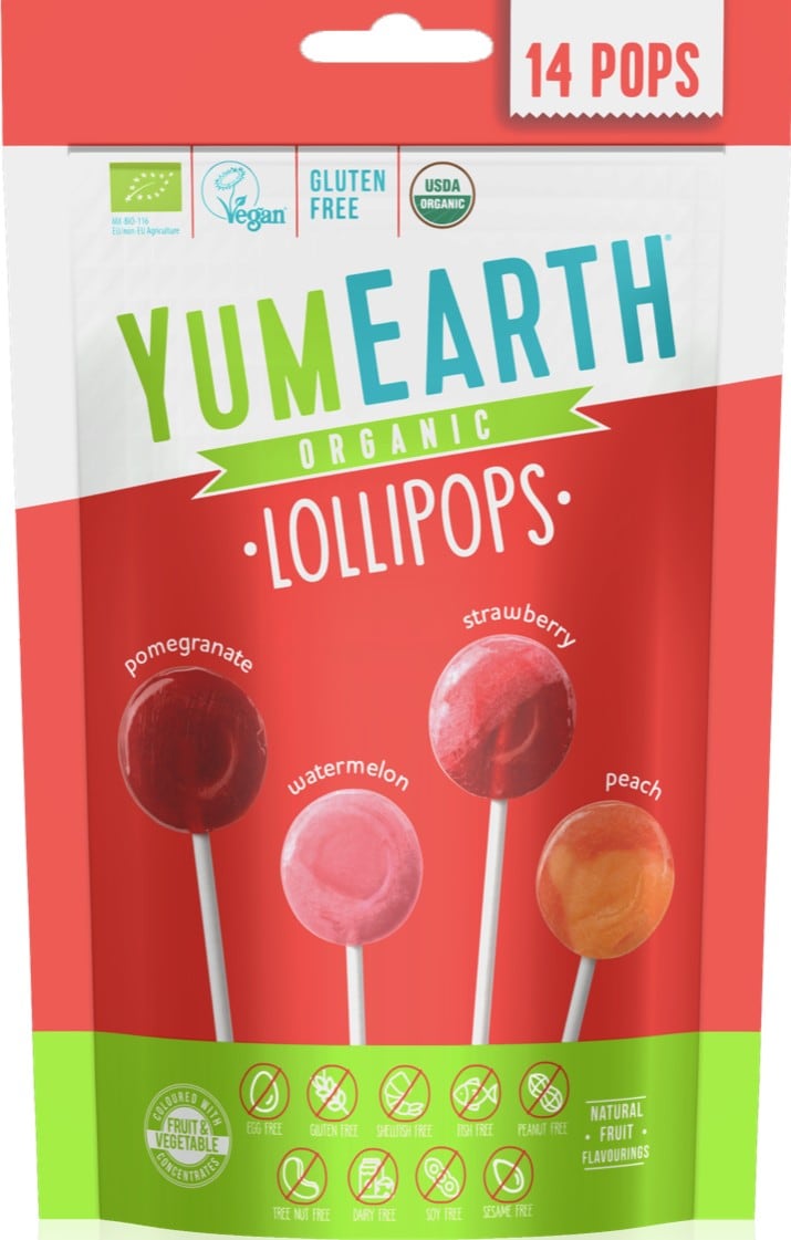 yume♡ Buy Yumearth Organic Lollipops 85g ×14 Online | Carrefour KSA