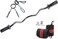 Max Strength Olympic Bar Spring Collars Weight Lifting Curl Bar 47"