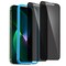 Remson Tempered Glass Screen Protector Privacy HD 9H Hardness Anti-Spy Anti-Fingerprint with Easy Installation Frame Compatible for iPhone 13 Mini (5.4 Inch) 2 Pack