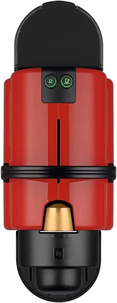 Nespresso Inissia C40, Red, Bundle Coffee Machine