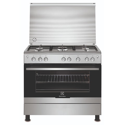 Electrolux Gas Cooker EKG9000A4X Silver 90x60cm