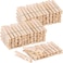 Lavish Multi-Functional Simple Bamboo And Wood Windproof, 20 Pcs Clips Durable Drying Cloths