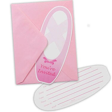 Tutu Much Fun Invitation