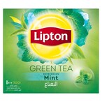 Buy Lipton Green Tea Mint 100 Tea Bags in UAE