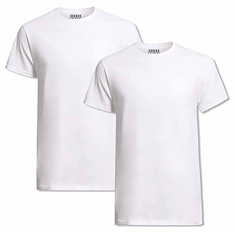 Cottonil Half Sleeves Under Shirt - 2 Pieces - Size 3 - White