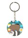 We Bare Bears Double Side Printed Keychain