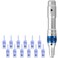 Ultima A6 Professional Kit Authentic Multi-function Wireless Electric Beauty Pen Skin Care Kit for Face and Body 12pins x12 Cartridges
