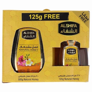 Alshifa Natural Honey 500 gr with 125 gr Free