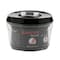 Zahran Top Lock Canister 0.5 Liter - Black