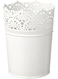 Generic Skurar Plant Pot White