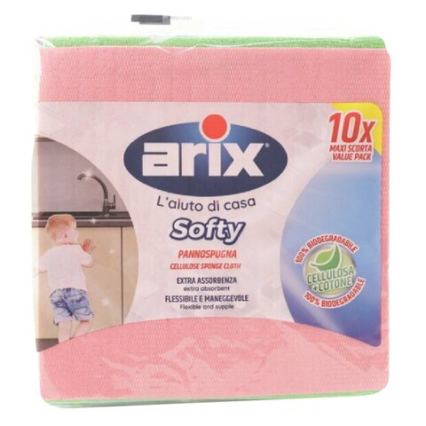 ARIX 115 SOFTY SPONGE CLOTH X10