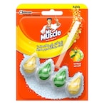 Buy Mr Muscle Active Clean Toilet Block Citrus 38.6g in UAE