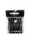 12 Piece Soft-Touch Sectioning Clips Black 35g