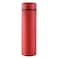 Generic-Red Car Cup with LED Temperature Display Stainless Steel Insulated Water Bottle Travel Modern Mug