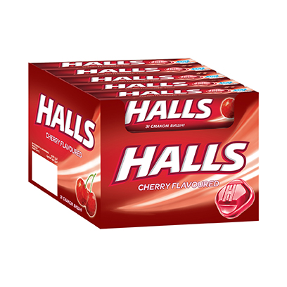 Halls Drops Cherry  25GR X20