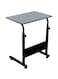 Generic Adjustable Table Black 80X40cm