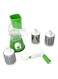 Generic - Tabletop Drum Grater White/Green/Silver