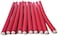 Generic 10 Pcs Hair Curlers Roll Stick Soft Sponge Hair Curling Roller Flex Silicone Magic Air Foam Roller Bendy Rod Hair Styling Tools (Red)
