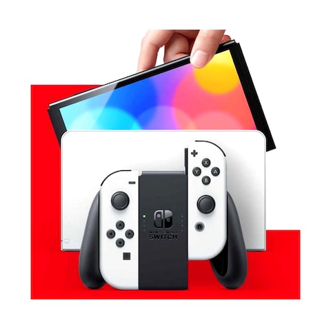 Nintendo Switch OLED Console - White