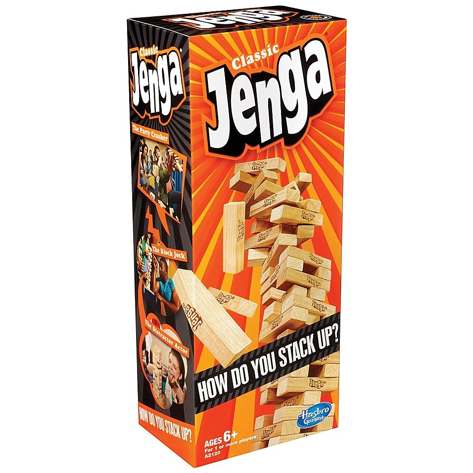 Buy Hasbro - Classic Jenga: How Do You Stack Up? Stacking Game Online ...