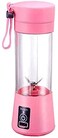 Generic USB Mini Electric Handheld Fruit Juicer Blender Cup, 380ml - Pink