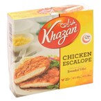 Buy Khazan Chicken Escalope Breaded Fillet 400g in Kuwait